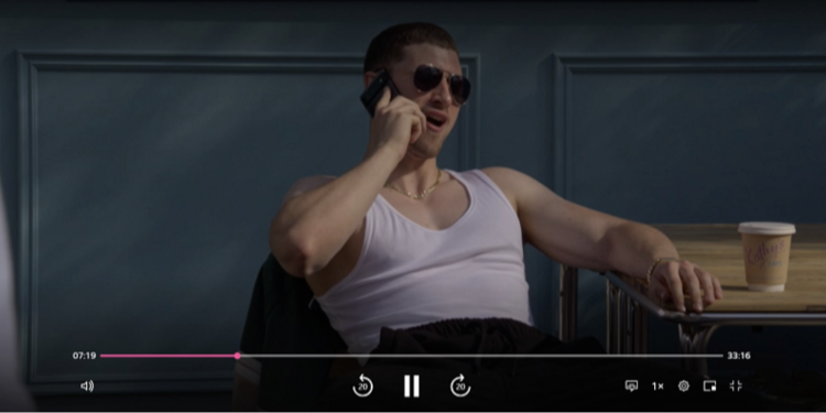 Screenshot of watching EastEnders free on BBC iPlayer