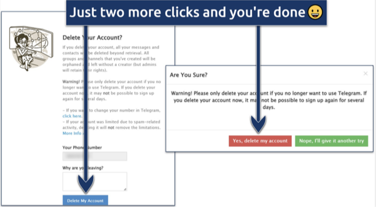 Earlier, Telegram accounts were set to auto-delete after 6 months of inactivity