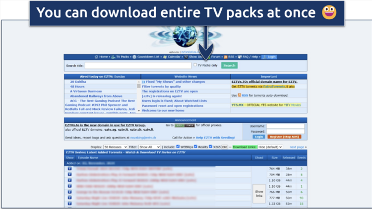 Use RSS to automatically download your favorite shows